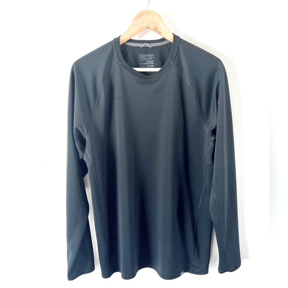 Patagonia Other - Patagonia Midweight Crew Capilene Baselayer Black Size Large